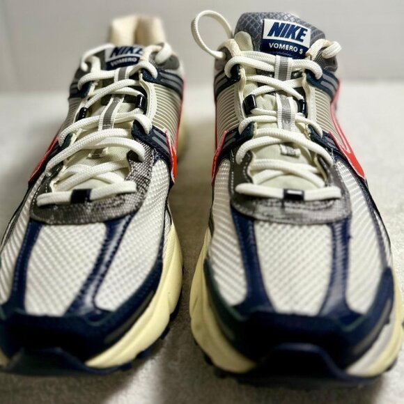 Men's Nike Zoom Vomero 5 Photon Dust/Picante Red (HJ3859 025) Sz10 | NWB Rep Box - Picture 3 of 10